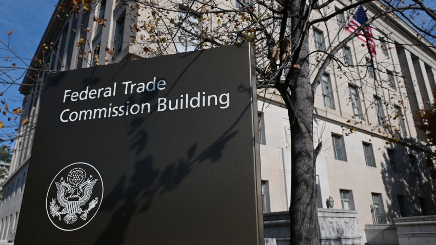 The headquarters of the US Federal Trade Commission (FTC) in Washington, DC, November 18, 2024. (Photo by ROBERTO SCHMIDT / AFP) (Photo by ROBERTO SCHMIDT/AFP via Getty Images)