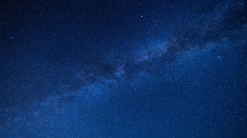 28 July 2024, Baden-W√ºrttemberg, Rottweil: The Milky Way can be seen in the night sky above Rottweil. Photo: Silas Stein/dpa (Photo by Silas Stein/picture alliance via Getty Images)
