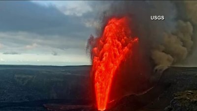 En video: espectáculo de lava fluyendo del volcán Kilauea en Hawaii