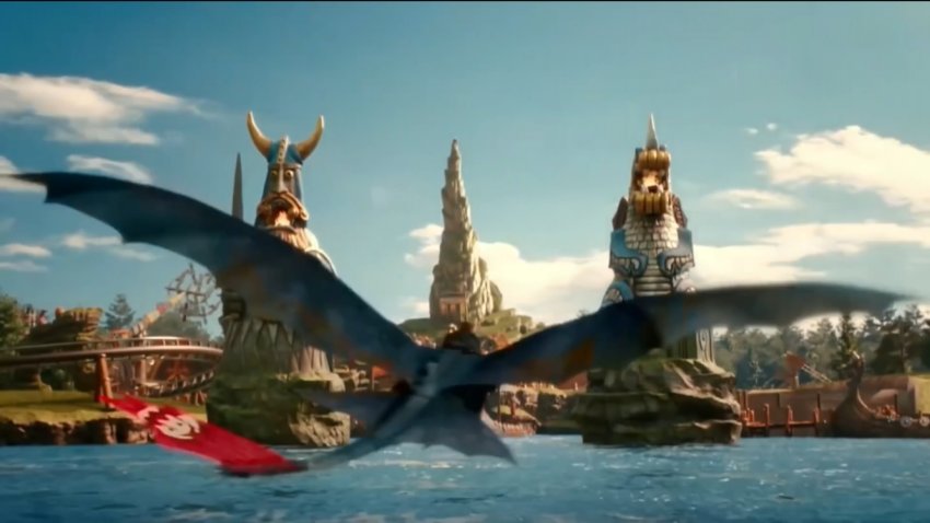 “How to Train Your Dragon” cobra vida en el nuevo parque de Universal