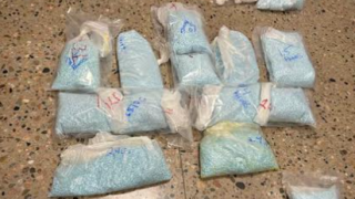 Parte de la droga confiscada en el condado Adams.