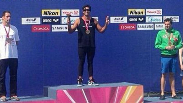 Venezolano se lleva dos medallas de oro en natación