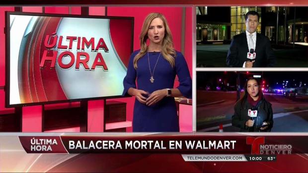 Balacera en Walmart de Thornton