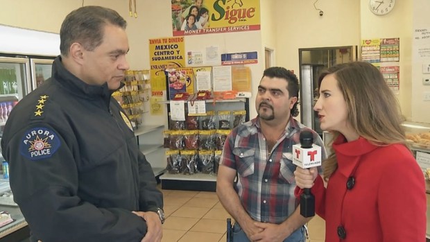 Aurora Police Chief reaches out to Hispanics