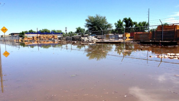 Zonas en peligro cerca de Greeley por las lluvias