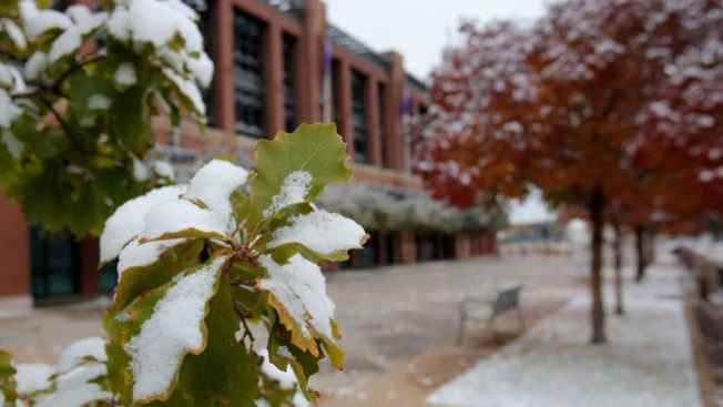 Llovizna congelante, nieve para Denver