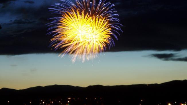 Dónde ver fuegos artificiales en Colorado