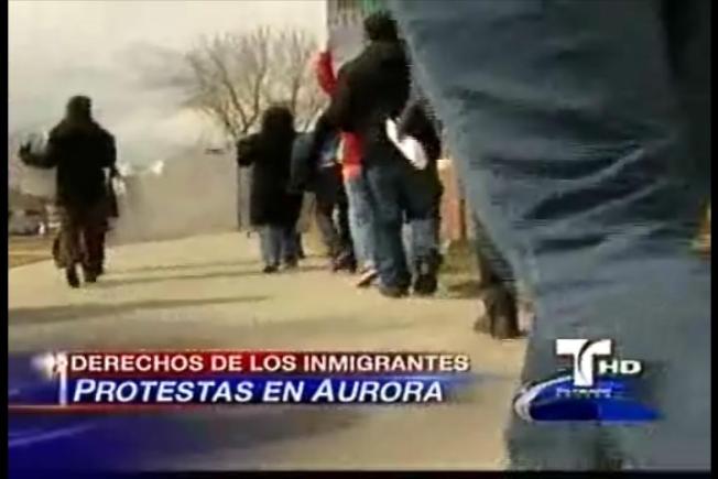 Marcha en Aurora